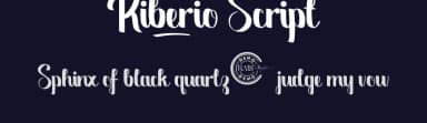 Riberio Script by RaisProject — Script Handwritten Font — thumbnail 2