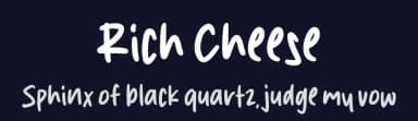Rich Cheese by MJType — Script Handwritten Font — thumbnail 2