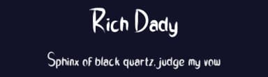 Rich Dady by Indriyanti — Script Handwritten Font — thumbnail 2