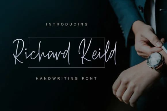 Richard Keild Font by Blankids Studio — Script Handwritten Font