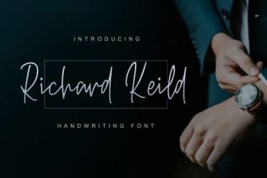 Richard Keild Font by Blankids Studio — Script Handwritten Font — thumbnail 1