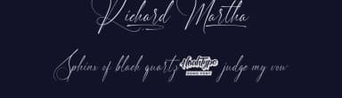Richard Martha by Noah Type — Script Handwritten Font — thumbnail 2