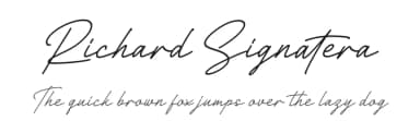 Richard Signatera by Perspectype Studio - Letterena.com — Script Handwritten Font — thumbnail 1