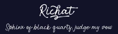 Richat by GFR Creative — Script Handwritten Font — thumbnail 2