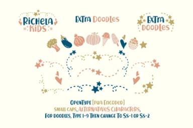 Richela Kids Font by Keithzo (7NTypes) — Script Handwritten Font — thumbnail 3