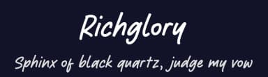 Richglory by Letterative Studio — Script Handwritten Font — thumbnail 2