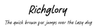 Richglory by Letterative Studio — Script Handwritten Font — thumbnail 1