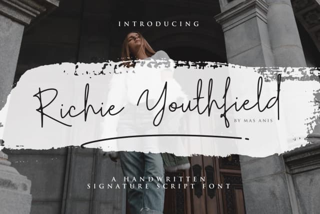 Richie Youthfield Font by Mas Anis — Script Handwritten Font
