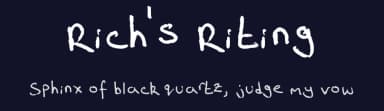 Rich's Riting by FontPanda — Script Handwritten Font — thumbnail 2