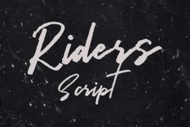 Riders Font by sapre.studio — Script Handwritten Font — thumbnail 1