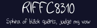 RIFFC8310 by Célia Astori — Script Handwritten Font — thumbnail 2