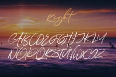 Right Font by JumboDesign — Script Handwritten Font — thumbnail 3