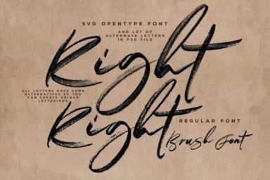 Right Font by JumboDesign — Script Handwritten Font — thumbnail 7