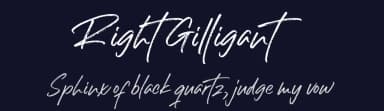 Right Gilligant by Azetype Studio — Script Handwritten Font — thumbnail 2