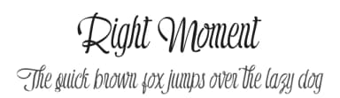Right Moment by Gie Studio — Script Handwritten Font — thumbnail 1