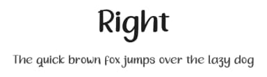 Right by twinletter — Script Handwritten Font — thumbnail 1