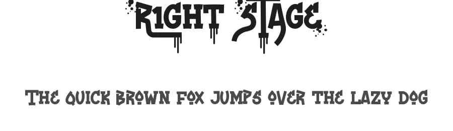Right Stage by Noah Type — Script Handwritten Font