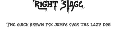 Right Stage by Noah Type — Script Handwritten Font — thumbnail 1