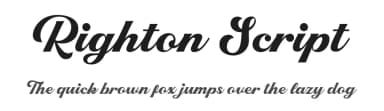 Righton Script by Letterhend Studio — Script Handwritten Font — thumbnail 1