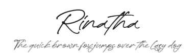 Rinatha by Integritype Studio — Script Handwritten Font — thumbnail 1