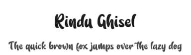 Rindu Ghisel by StringLabs Creative Studio — Script Handwritten Font — thumbnail 1