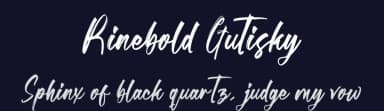 Rinebold Gutisky by Letterena Studios — Script Handwritten Font — thumbnail 2