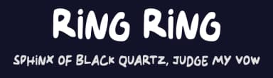 Ring Ring by MJType — Script Handwritten Font — thumbnail 2