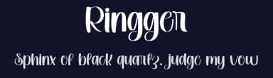 Ringger by Inermedia Studio — Script Handwritten Font — thumbnail 2