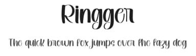 Ringger by Inermedia Studio — Script Handwritten Font — thumbnail 1
