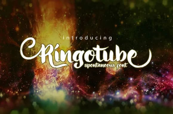 Ringotube Font by Cove703 — Script Handwritten Font