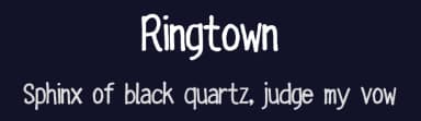 Ringtown by ijem — Script Handwritten Font — thumbnail 2