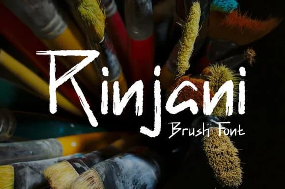Rinjani Font by Dieza Art by Dieza Art — Script Handwritten Font