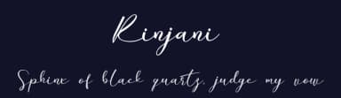 Rinjani by Erik Studio — Script Handwritten Font — thumbnail 2
