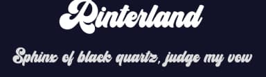Rinterland by RGB Studio — Script Handwritten Font — thumbnail 2