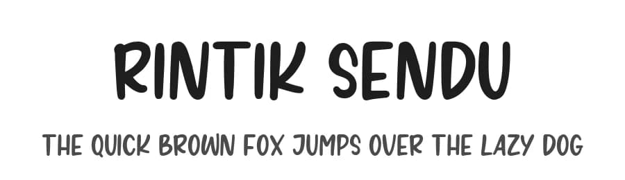 Rintik Sendu by Balpirick Studio — Script Handwritten Font