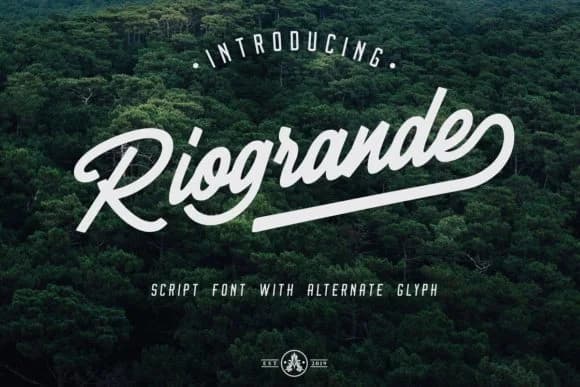 Riogrande Font by Arthy — Script Handwritten Font — preview 1