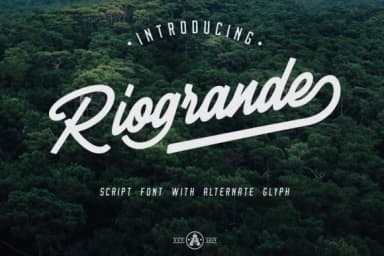 Riogrande Font by Arthy — Script Handwritten Font — thumbnail 1