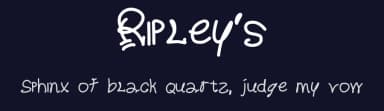 Ripley's by Geronimo Font Studios — Script Handwritten Font — thumbnail 2
