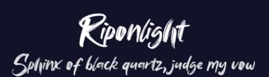 Riponlight by Typefactoryco — Script Handwritten Font — thumbnail 2