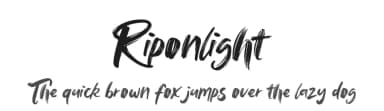 Riponlight by Typefactoryco — Script Handwritten Font — thumbnail 1