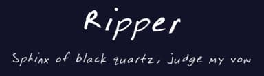 Ripper by FontPanda — Script Handwritten Font — thumbnail 2