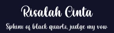 Risalah Cinta by Abo Daniel Studio — Script Handwritten Font — thumbnail 2