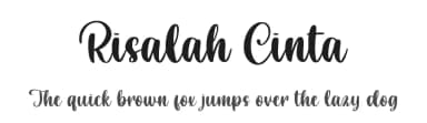 Risalah Cinta by Abo Daniel Studio — Script Handwritten Font — thumbnail 1