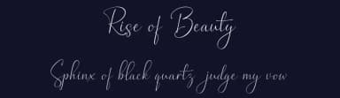 Rise of Beauty by Kereatype Studio — Sans Serif Font — thumbnail 2