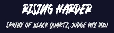 Rising Harder by Prioritype Co — Script Handwritten Font — thumbnail 2