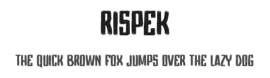 Rispek by Gassstype — Script Handwritten Font — thumbnail 1