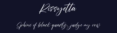 Rissyetta by Maulana Creative — Script Handwritten Font — thumbnail 2