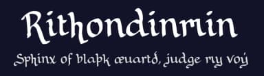 Rithondinmin by FontPanda — Script Handwritten Font — thumbnail 2