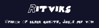 Ritviks by Ritvik Kar — Script Handwritten Font — thumbnail 2