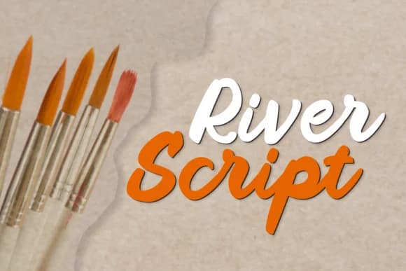 River Script Font by Aysa — Script Handwritten Font